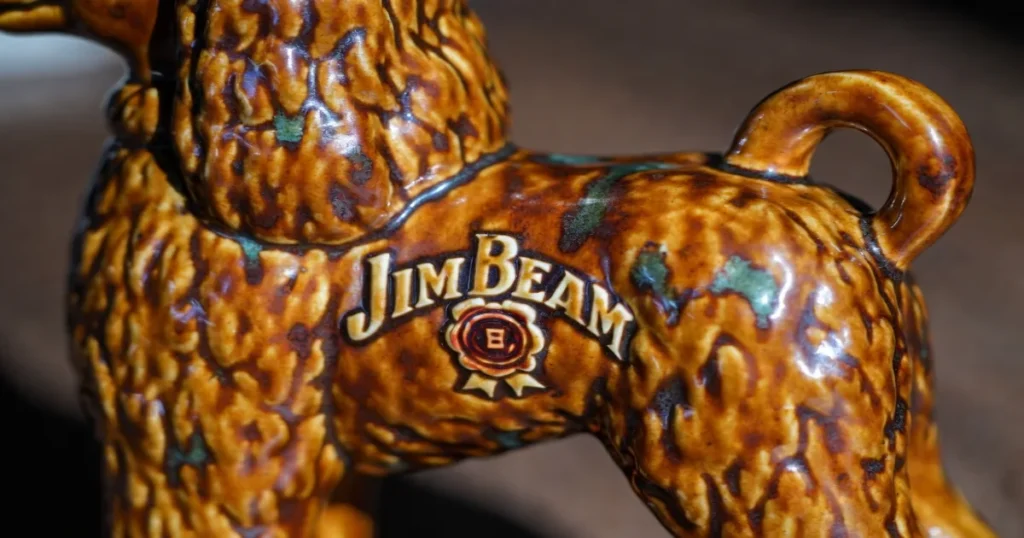 Jim Beam Poodle Decanter from the 1970s: A Vintage Collectible Icon