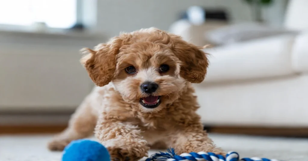 Frenchie Mix with Poodle