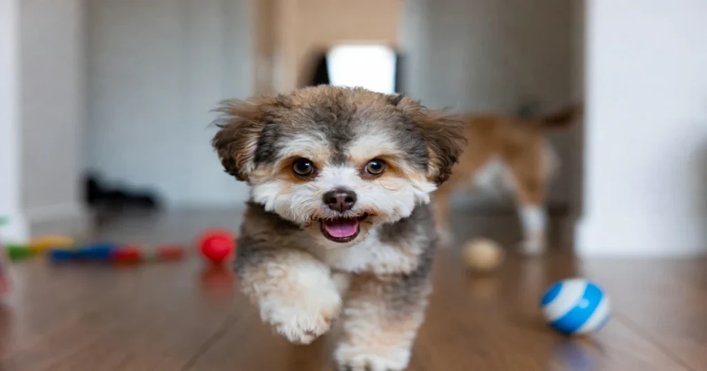 Frenchie Mix with Poodle