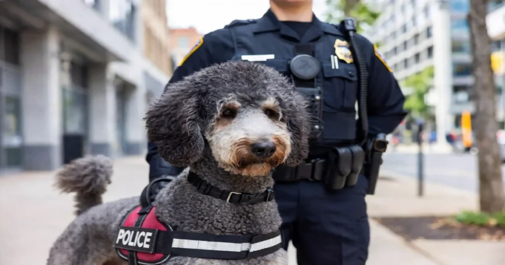 Poodle Power: How Small Dogs Big Impacts Big in Police Work
