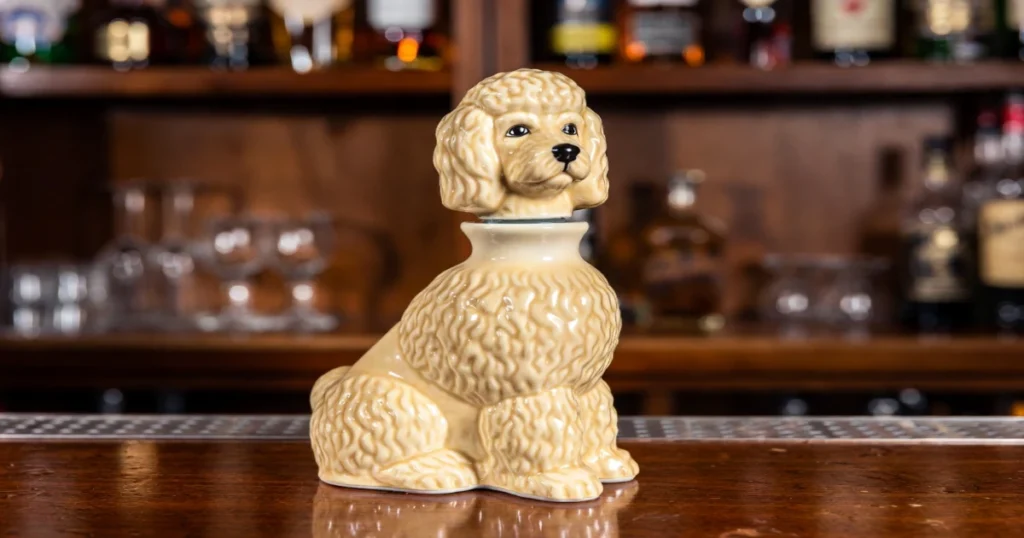 Jim Beam Poodle Decanter from the 1970s: A Vintage Collectible Icon