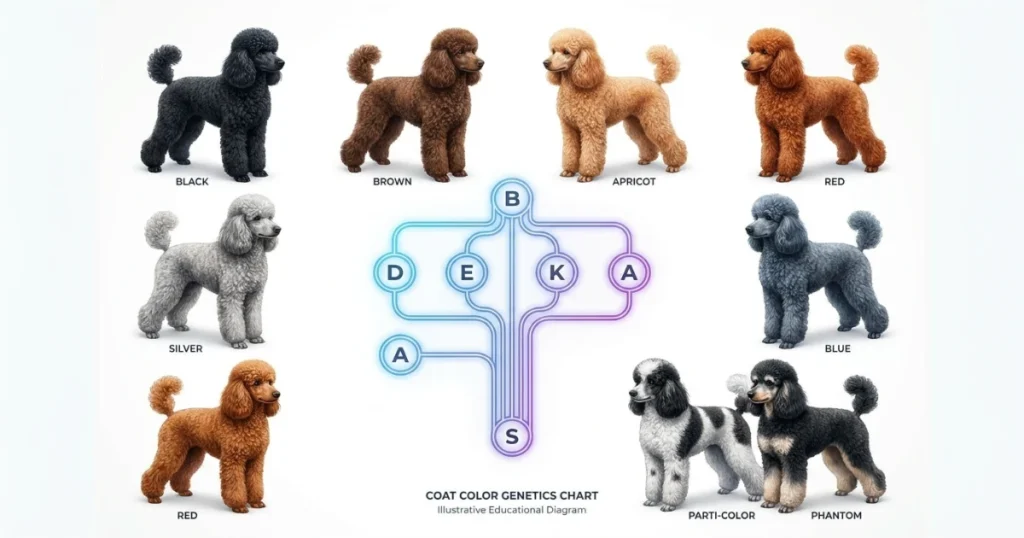 Poodle Color Genetics Chart: Complete Breakdown (2026)