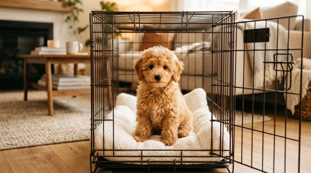 Poodle Crate Training: The Complete Age-by-Age Guide (2026)
