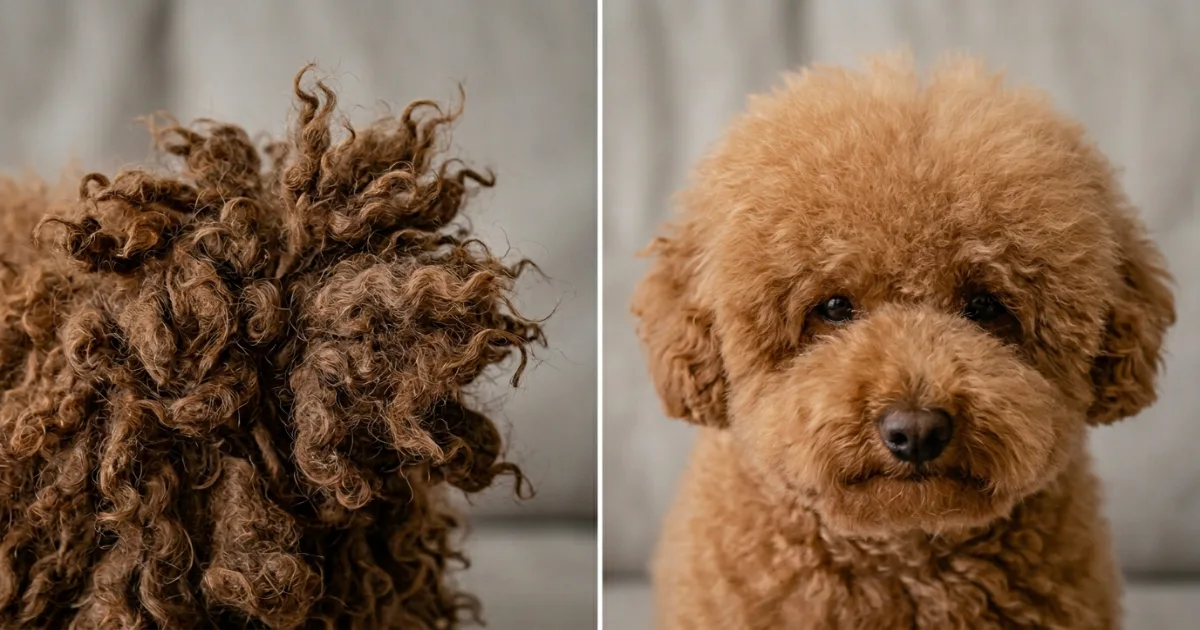 Comparison of Hertzko and Chris Christensen slicker brushes for poodles