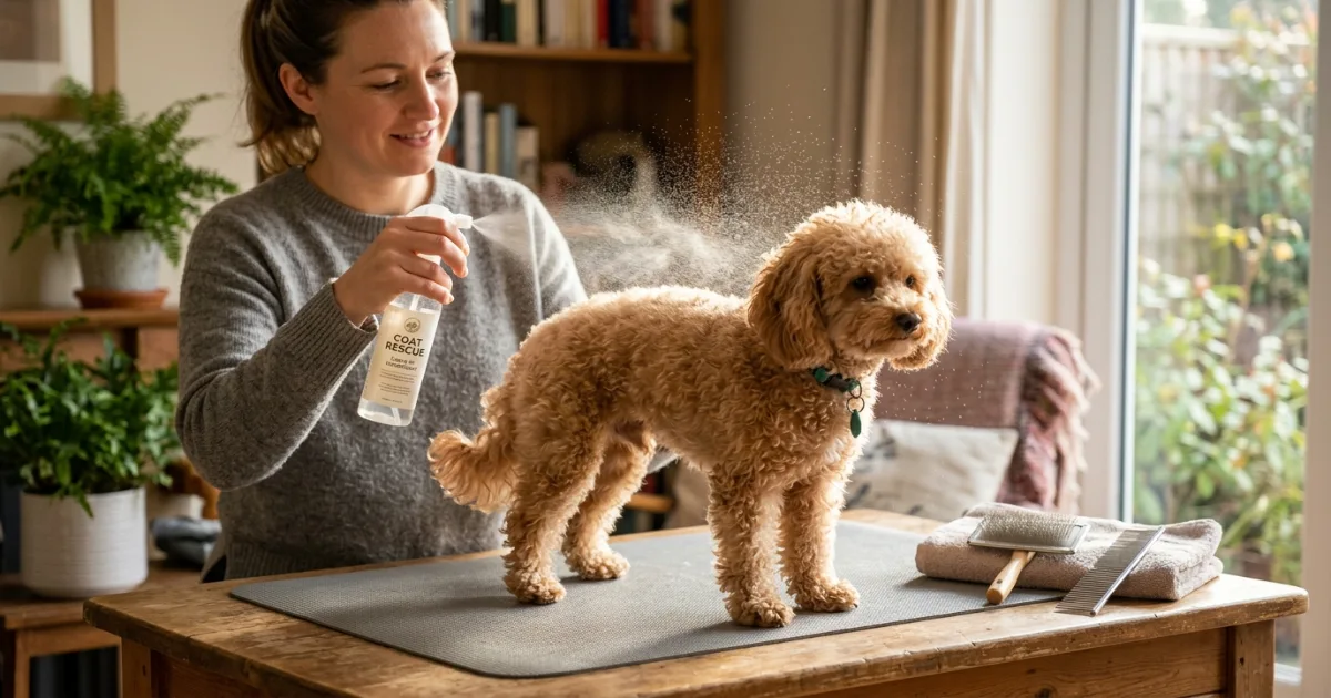 Isle of Dogs Silky Coating Dog Conditioner for poodle grooming