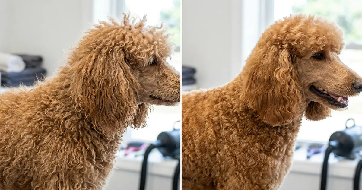 Bio-Groom Super Cream Dog Grooming Conditioner for poodle coat maintenance