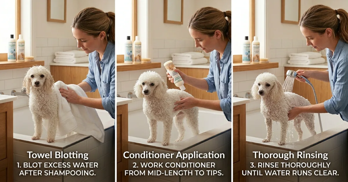 Burt's Bees Hypoallergenic Dog Conditioner for poodle sensitive skin