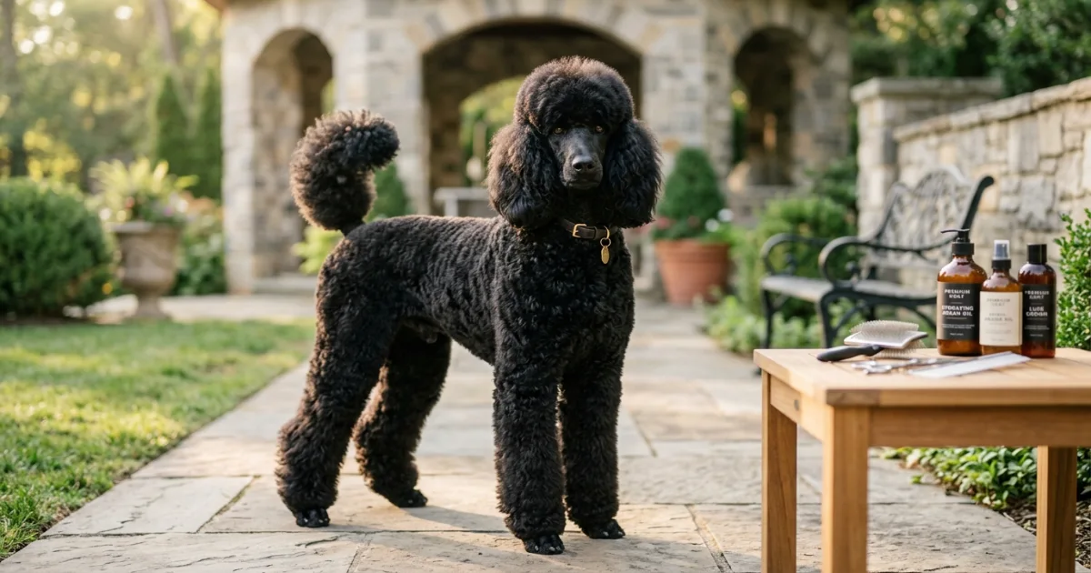 Earthbath Oatmeal and Aloe Dog Conditioner for poodle dry coat