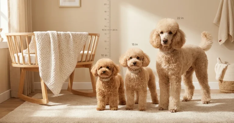 poodle-and-baby-bonding-gentle-touch