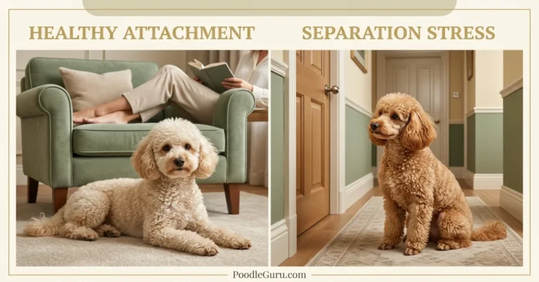 are poodles velcro dogs