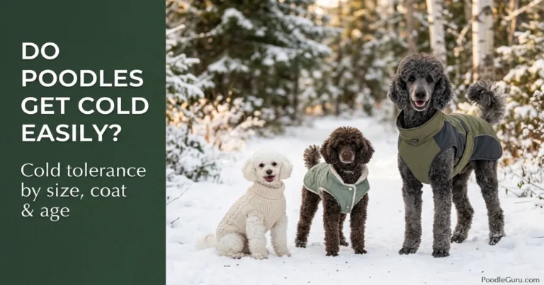 do poodles get cold easily