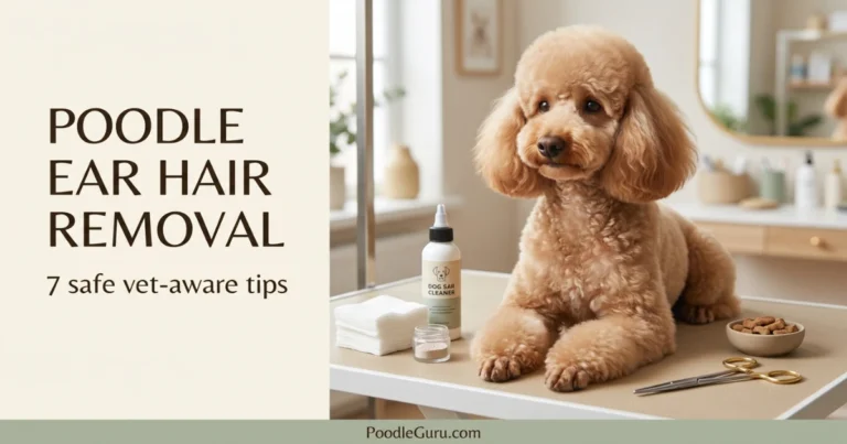 Poodle Ear Hair Removal