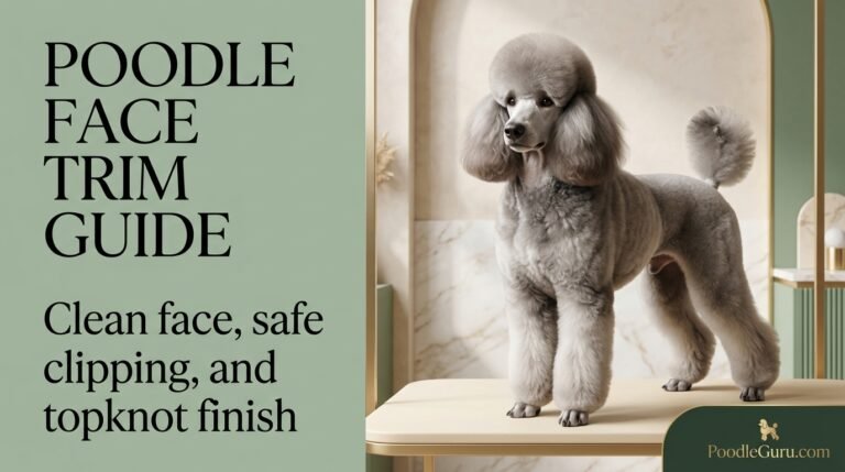 poodle face trim