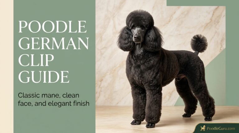 poodle German clip