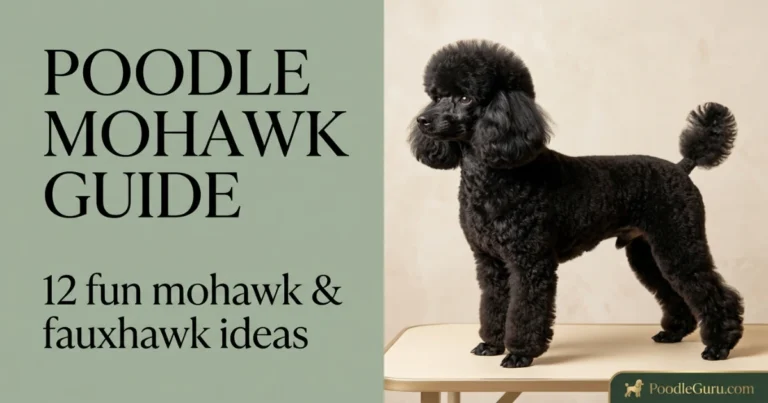 poodle mohawk haircut