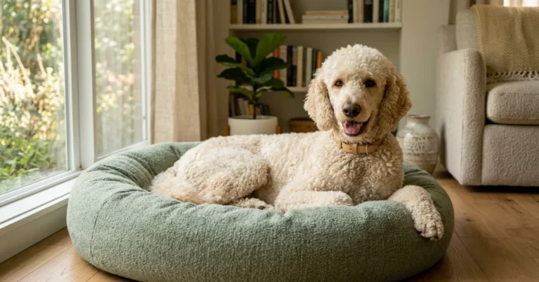why is my poodle panting so much