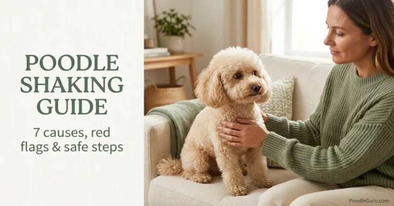 Poodle Shaking and Trembling