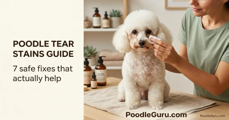 Poodle Tear Stains