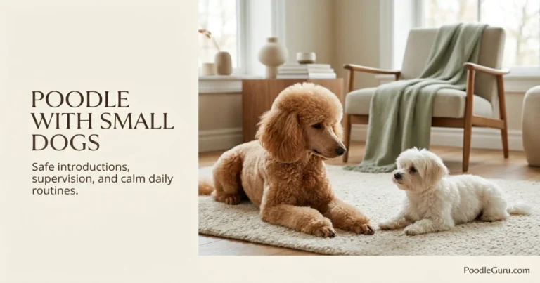Poodle With Small Dogs