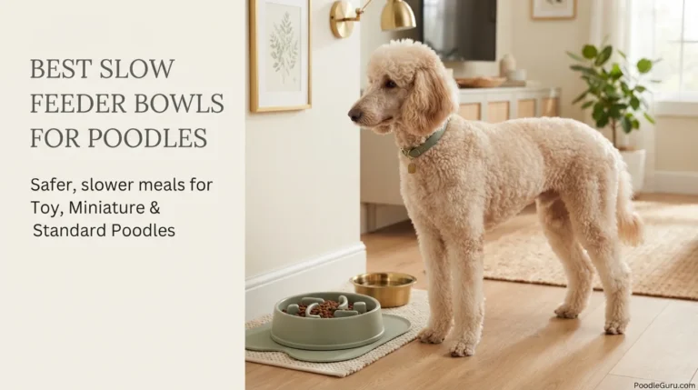 best slow feeder bowls for poodles
