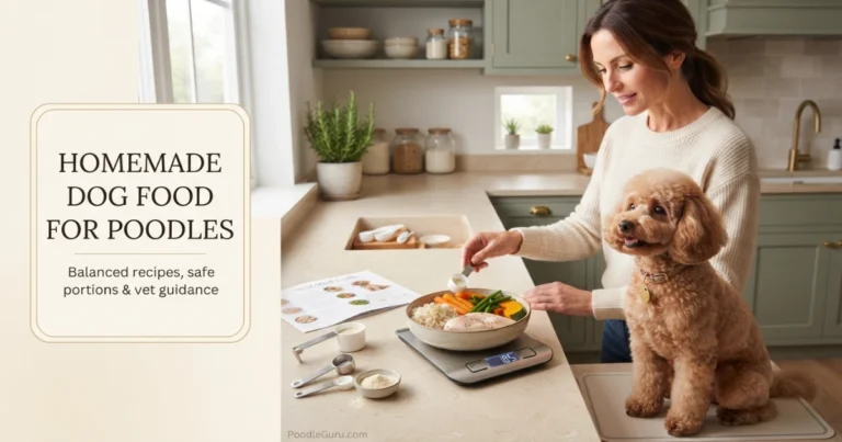 homemade dog food for poodles