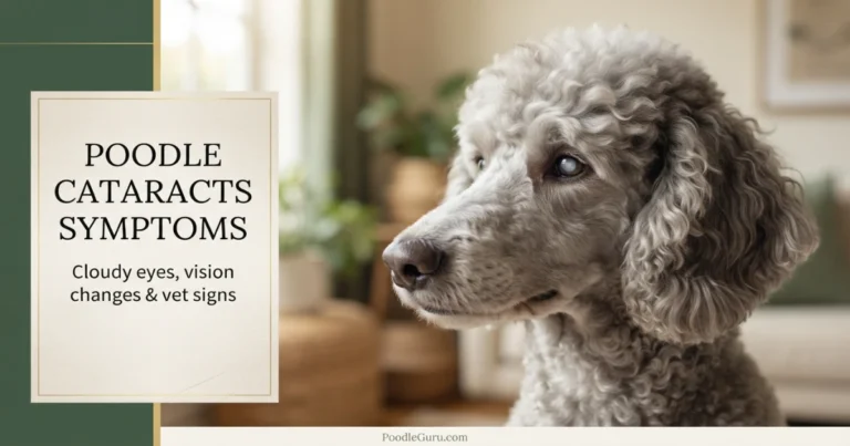 poodle cataracts symptoms