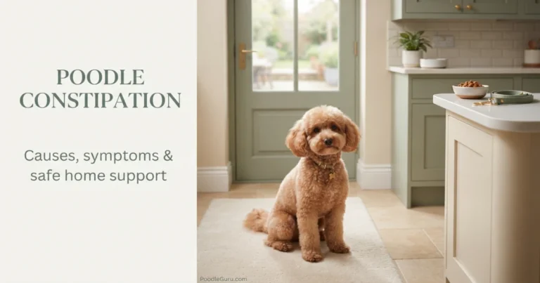 poodle constipation