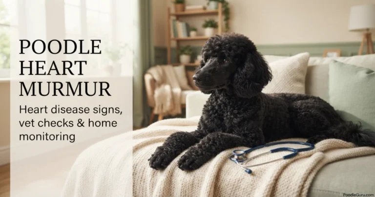 poodle heart murmur