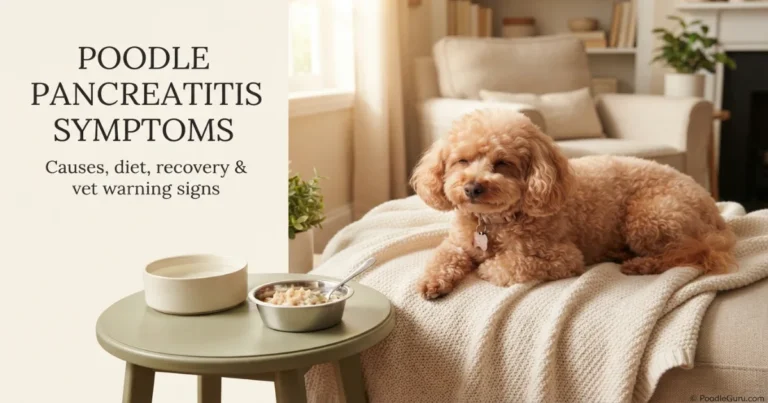 poodle pancreatitis symptoms