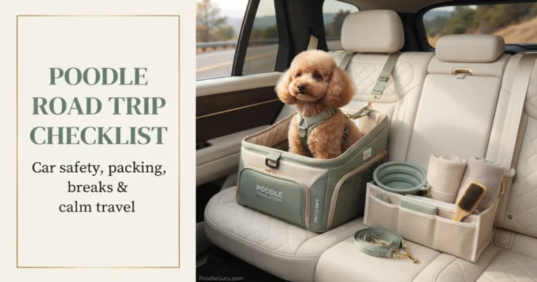 road trip with dog checklist