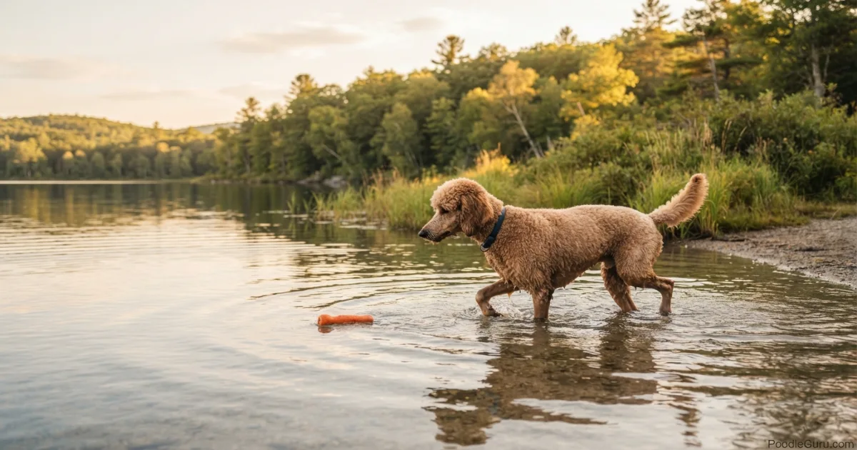 Poodle swimming as low-impact weight loss exercise