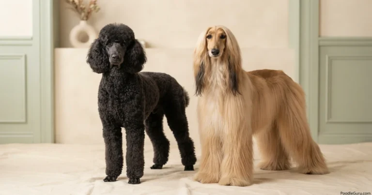 Poodle vs Afghan Hound