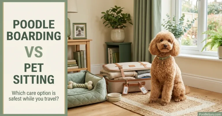 poodle boarding vs pet sitting