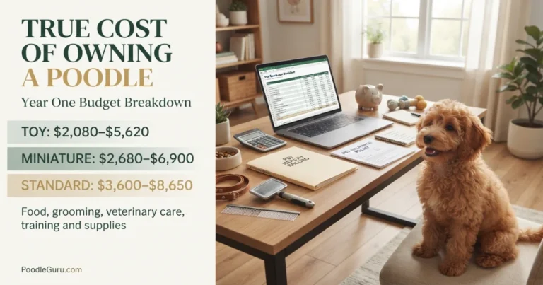 cost of owning a poodle
