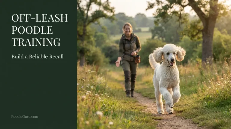 Train a Poodle to Be Off-Leash
