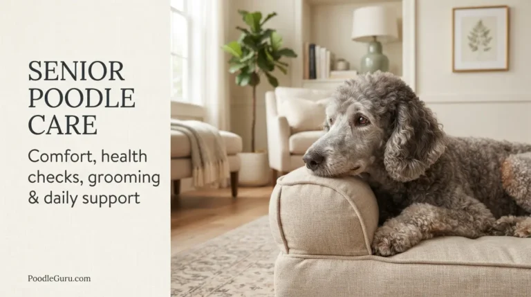 Senior Poodle Care
