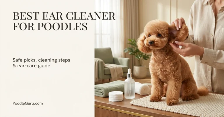 best ear cleaner for poodles