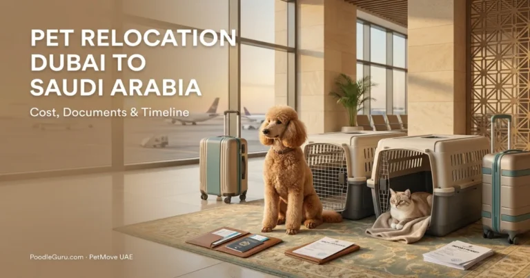 pet relocation Dubai to Saudi Arabia