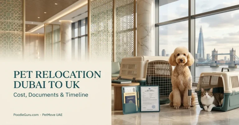 Pet Relocation Dubai to UK